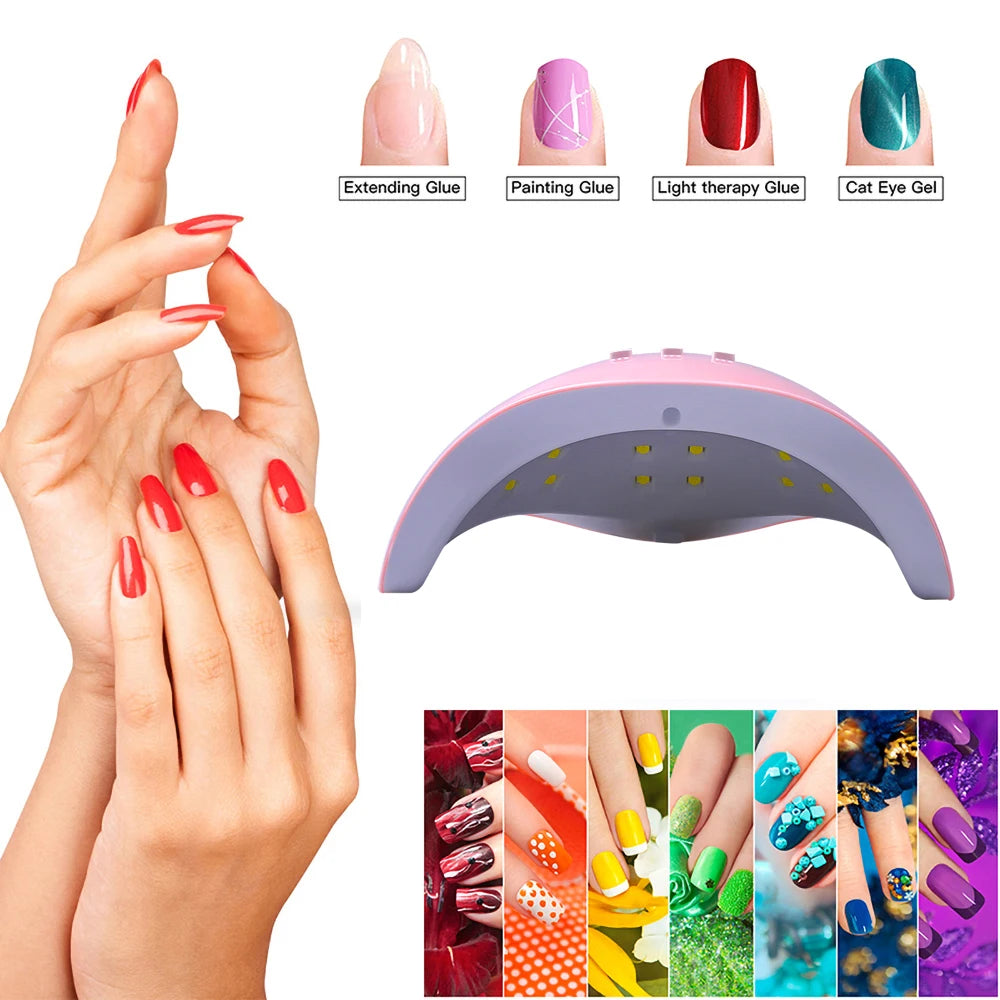 Portable Nail Dryer 18 LED UV